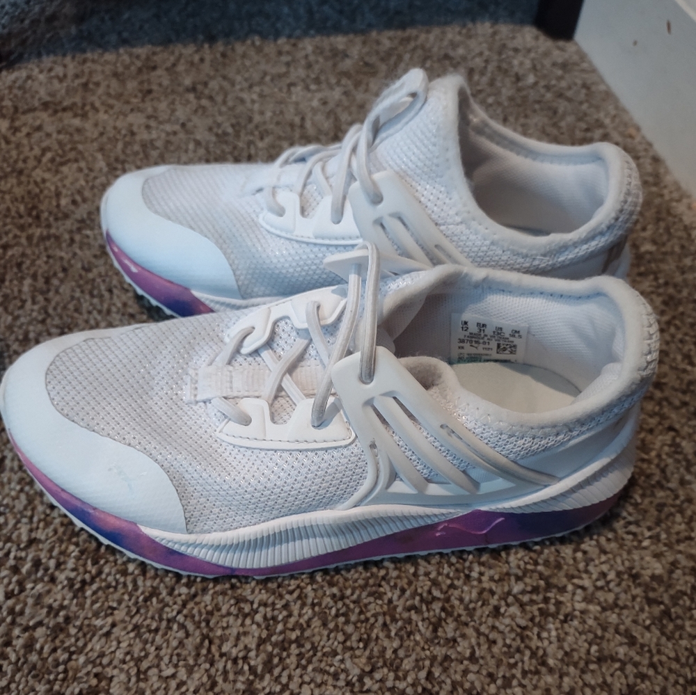 Girls size 12 puma sneakers